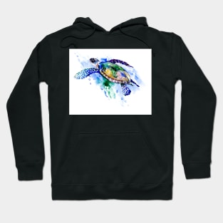 Swimming Sea Turtle Hoodie